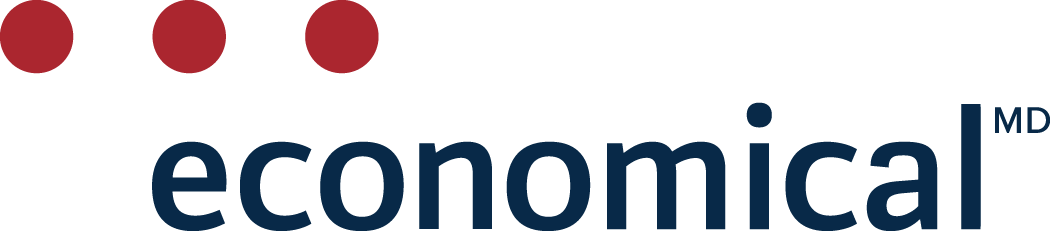 Economical Insurance logo with red dots